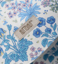 Huttelihut Legionær Hatt Soft Chambray Huttelihut 50/56 Solhatt Blå Hvit 50 56
