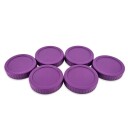 Kegland Haul Mason Jar Purple lids 6stk Lokk til Haul Mason Jar sylteglass