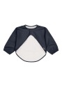 Mikk-Line Blå PU Smekke Bluse One Size