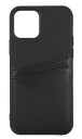 Buffalo Mobildeksel Pu 2 Kort Iphone 12/12 Pro Svart