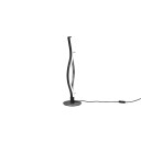 Bordlampe Blaze   Børstet aluminium
