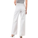 Roy Roger's Dame Jeans Hvit W27,