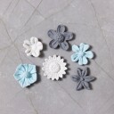 Diverse Silikonform Blomst H: 0.5 cm L: 1.5-2.5 cm 1 stk