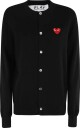 Comme des Garçons Play Dame Strikkevarer Svart M,