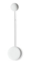 Vibia Pin Vegglampe 1690 On/Off Hvit