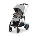 Cybex e-Gazelle S Søsken-/tvillingvogn - Moon Black/Black