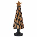  Juletre med stativ Brun 60 cm Heltre teak