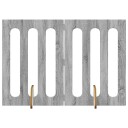 Vidaxl Folding Pet Fence 2 Stk. Grå Sonoma 100.5 X 38 X 70 cm