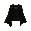 Paloma Wool Dame Strikkevarer Svart S,