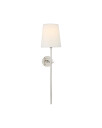 Visual Comfort Bryant Large Tail Sconce Nickel