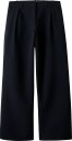 LMTD Nlfluis Nw Pleat Wide Pant Noos   Black   176