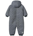 Wheat Ink Stripe Thermo Kjole Cuddle 6 mdr/68