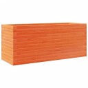 Plantekasse voksbrun 110x40x45,5 cm heltre furu