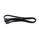 Eletra Pwm Fan 4Pin 50Cm skjøteledning svart
