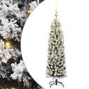  Kunstig juletre med 150 LED grønn 120 cm PVC og stål og plast
