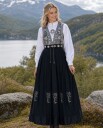 Sølje Ryperanden festdrakt i sølvgrå (40 (Large))