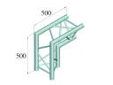 Alutruss Trilock 6082ac-25 2-Way Corner 90° /