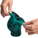 Creature Cocks Serpentine Stroker Masturbator Green