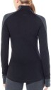Icebreaker 260 Zone Ls Half Zip Ws Jet Heather/Black M