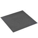 Selvklebende PVC-gulvplanker 5,11 m² svart med mønster