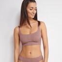 Sloggi BH ZERO Feel Bliss Top Brun Medium Dame