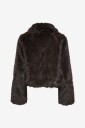ONLY Onlmanny Faux Fur Jacket Otw Noos   Brown   XL