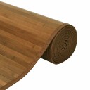  Teppe rektangulær brun 70x400 cm bambus 8721012369030