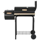  Klassisk kullgrill forskjøvet røyker