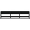  TV-benk svart 180x40x46 cm konstruert tre 8721102923111