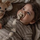 Elodie smokkereim med tredetaljer, Pure Khaki