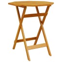  Sammenleggbart hagebord Ø70x75 cm heltre akasie 4004910