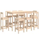  Barsett 9 deler heltre furu