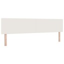  LED Hodegavl med LED lysstrimler Krem 200 cm Corduroy stoff
