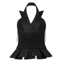 Moschino Dame Topper Svart L,