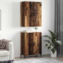  Høyskap Gammelt tre 69,5 x 34 x 180 cm Konstruert tre