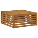  Utebord Solid akasietre Naturlig 79 x 79 x 37 cm