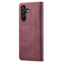 Samsung Galaxy A54 5G Caseme 013 Series Lommebok-deksel Vinrød