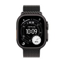 Apple Watch Ultra 3 GPS + Cellular 49mm Black Titanium Case with Black Titanium Milanese Loop   Small