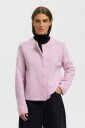 Selected Women   Kofte slfLulu New LS Knit Cardigan   Rosa