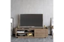 Ulica Tv-benk 140 cm Dør + 3 Hyller - Mørkebrun