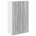  Hengende skap Riga Grå Sonoma 60 x 31 x 100 cm Konstruert tre
