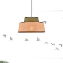 Hengelampe COREP Mallorca dimmbar Beige Stue Stoff / Tekstil 21 Beige