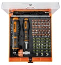 NEO TOOLS 73-delt Skrutrekker- og Bitssett med Skralle