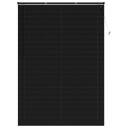 vidaXL Venetiansk persienne Svart 213 x 150 cm 25 mm PVC
