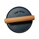 Carl Victor Smash Burger grillpresse glatt 17,5 cm