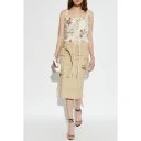Alexander McQueen Dame Skjørt Beige M,