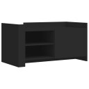  Salongbord svart 100x50x50 cm konstruert tre 848361