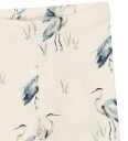Petit Piao Leggings - PpStar - Eggnog Heron Aop - Petit Piao - 2 år (92) - Leggings Beige Blå Hvit