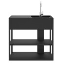 Röshults Essentials vask 94 cm høyre beluga black