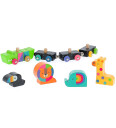 Vilac Train With Animals By Andy Westface - Multi/patterned - ONE SIZE